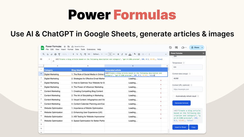 Power Formulas Appsumo