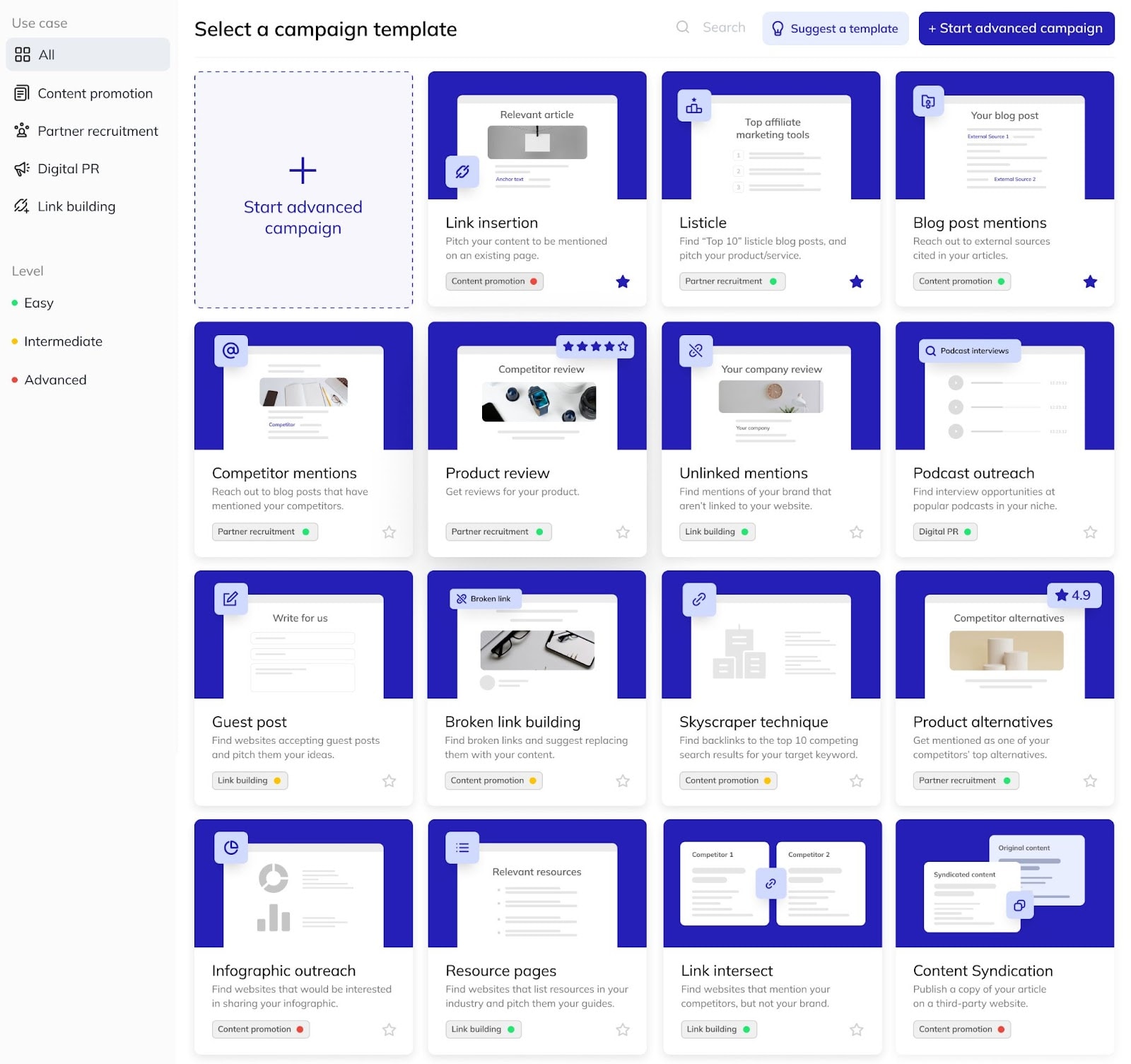 Powerful Link-Building Platform