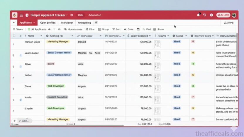 best no code database tool
